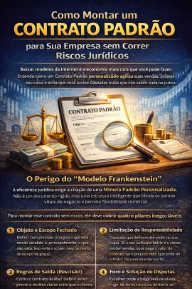 Imagem da notícia Como Montar um Contrato Padrão para Sua Empresa sem Correr Riscos Jurídicos